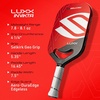 image:image2024 Selkirk LUXX Control Pickleball Paddle  Florek Carbon Fiber Pickleball Paddle with a Polypropylene X7 Core  The Pickle Ball Paddle Designed for Unmatched Control and Added PowerRed