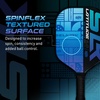image:imageSLK Latitude 20 Pickleball Paddle  G4 Graphite Pickleball Paddle Face  RevCore Technology with SpinFlex Surface  Redesigned for Performance and ControlBlue  Last Gen