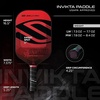 image:imageSelkirk Sport Amped Pickleball Paddle  Invikta Midweight Red
