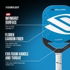 image:imageSelkirk Sport Labs Project 007 Pickleball Paddles  InfiniGrit Carbon Fiber  A pickleball racket with an Octagonal Grip and 2000RPM spin surface built for intermediate to advanced playersBlue