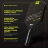 image:imageSelkirk Sport SLK Atlas Pickleball Paddles  Carbon Fiber Honeycomb  A midweight pickleball racket built for beginners with a forgiving sweet spot and added spinRed