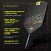 image:imageSelkirk Sport SLK Atlas Pickleball Paddles  Carbon Fiber Honeycomb  A midweight pickleball racket built for beginners with a forgiving sweet spot and added spinRed