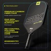 image:imageSelkirk Sport SLK Atlas Pickleball Paddles  Carbon Fiber Honeycomb  A midweight pickleball racket built for beginners with a forgiving sweet spot and added spinBlue