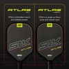 image:imageSelkirk Sport SLK Atlas Pickleball Paddles  Carbon Fiber Honeycomb  A midweight pickleball racket built for beginners with a forgiving sweet spot and added spinRed