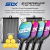 image:imageSelkirk Sport SLK Club Pickleball Paddles Set  Graphite amp Fiberglass  A pickle ball paddle set with an SX3 honeycomb core for a forgiving feel perfect for beginners and new playersSet of 4