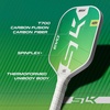 image:imageSelkirk Sport SLK Evo Pickleball Paddles  Next Gen Carbon Fiber  A pickle ball paddle with a SpinFlex spin surface and Ultra Comfort Grip in Max or XL shapeControl  Citron