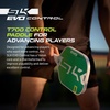 image:imageSelkirk Sport SLK Evo Pickleball Paddles  Next Gen Carbon Fiber  A pickle ball paddle with a SpinFlex spin surface and Ultra Comfort Grip in Max or XL shapeControl  Citron