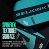 image:imageSelkirk Sport SLK Evo Power Control and Hybrid Pickleball Paddles  A pickle ball paddle with a SpinFlex surface and Ultra Comfort Grip in Power Control or Hybrid styleHybrid  Dude Perfect