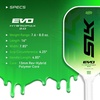 image:imageSelkirk Sport SLK Evo Power Control and Hybrid Pickleball Paddles  A pickle ball paddle with a SpinFlex surface and Ultra Comfort Grip in Power Control or Hybrid styleHybrid  Green