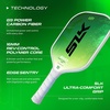 image:imageSelkirk Sport SLK Evo Power Control and Hybrid Pickleball Paddles  A pickle ball paddle with a SpinFlex surface and Ultra Comfort Grip in Power Control or Hybrid styleControl  Green