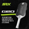 image:imageSelkirk Sport SLK Geo Pickleball Paddles  T700 Carbon Fiber Core  A pickleball racket with a large sweet spot for confident allcourt control at every skill levelWhite