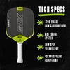 image:imageSelkirk Sport SLK Geo Pickleball Paddles  T700 Carbon Fiber Core  A pickleball racket with a large sweet spot for confident allcourt control at every skill levelVolt