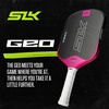 image:imageSelkirk Sport SLK Geo Pickleball Paddles  T700 Carbon Fiber Core  A pickleball racket with a large sweet spot for confident allcourt control at every skill levelPink