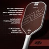 image:imageSelkirk Sport SLK Halo Pickleball Paddle  Raw Carbon Fiber Power Pro or Control Paddles  A pickleball racket with an expanded sweet spot for every skill level in Power Pro or Control stylesPro  Red  2025