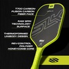 image:imageSelkirk Sport SLK Halo Pickleball Paddle  Raw Carbon Fiber Power Pro or Control Paddles  A pickleball racket with an expanded sweet spot for every skill level in Power Pro or Control stylesPower  Green  2025