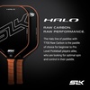 image:imageSelkirk Sport SLK Halo Pickleball Paddle  Raw Carbon Fiber Power Pro or Control Paddles  A pickleball racket with an expanded sweet spot for every skill level in Power Pro or Control stylesControl  Black  2024