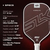 image:imageSelkirk Sport SLK Halo Pickleball Paddle  Raw Carbon Fiber Power Pro or Control Paddles  A pickleball racket with an expanded sweet spot for every skill level in Power Pro or Control stylesPro  Red  2025