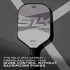 image:imageSelkirk Sport SLK Helix Pro Pickleball Paddles  Carbon Fiber amp Fiberglass  A beginnerfriendly pickleball racket with a thermoformed core and large sweet spot for easy powerLegend Gray
