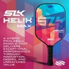 image:imageSelkirk Sport SLK Helix Pro Pickleball Paddles  Carbon Fiber amp Fiberglass  A beginnerfriendly pickleball racket with a thermoformed core and large sweet spot for easy powerSpectra