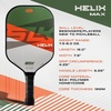 image:imageSelkirk Sport SLK Helix Pro Pickleball Paddles  Carbon Fiber amp Fiberglass  A beginnerfriendly pickleball racket with a thermoformed core and large sweet spot for easy powerLegend Olive