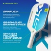 image:imageSelkirk Sport SLK Latitude Pickleball Paddles  Lightweight Graphite Core  A pickleball racket with SpinFlex for unmatched spin and control on every shotOasis  Balanced Control