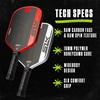 image:imageSelkirk Sport SLK Neo Pickleball Paddles Set of 2  Graphite or Fiberglass  Pickle Ball Rackets 2 Pack in Graphite or Fiberglass with an Expanded Sweet SpotRed  White  Neo Raw Carbon