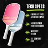 image:imageSelkirk Sport SLK Neo Pickleball Paddles Set of 2  Graphite or Fiberglass  Pickle Ball Rackets 2 Pack in Graphite or Fiberglass with an Expanded Sweet SpotPink  Slate Gray  Neo Fiberglass