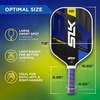 image:imageSelkirk Sport SLK Neo Pickleball Paddles Set of 2  Graphite or Fiberglass  Pickle Ball Rackets 2 Pack in Graphite or Fiberglass with an Expanded Sweet SpotGreen  Purple  Neo Graphite