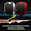 image:imageSelkirk Sport SLK Neo Pickleball Paddles Set of 2  Graphite or Fiberglass  Pickle Ball Rackets 2 Pack in Graphite or Fiberglass with an Expanded Sweet SpotRed  White  Neo Raw Carbon