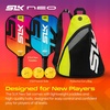 image:imageSelkirk Sport SLK Neo Pickleball Paddles Set of 2  Graphite or Fiberglass  Pickle Ball Rackets 2 Pack in Graphite or Fiberglass with an Expanded Sweet SpotRed  Blue  Neo Fiberglass
