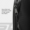 image:imageSelkirk Sport SLK Pickleball Paddles Cover  Fits All Shapes and Sizes  A pickleball paddle case with a soft terry fabric interior and easyaccess zipper fits all racket shapesSLK Black and Volt
