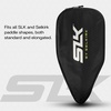 image:imageSelkirk Sport SLK Pickleball Paddles Cover  Fits All Shapes and Sizes  A pickleball paddle case with a soft terry fabric interior and easyaccess zipper fits all racket shapesSLK Black and Volt