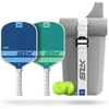 image:imageSelkirk Sport SLK Neo Pickleball Paddles Set of 2  Graphite or Fiberglass  Pickle Ball Rackets 2 Pack in Graphite or Fiberglass with an Expanded Sweet SpotBlue Turquoise  Neo Fiberglass