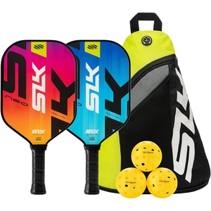 image:imageSelkirk Sport SLK Neo Pickleball Paddles Set of 2  Graphite or Fiberglass  Pickle Ball Rackets 2 Pack in Graphite or Fiberglass with an Expanded Sweet SpotRed  Blue  Neo Fiberglass