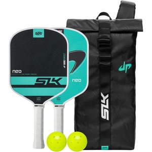 image:imageSelkirk Sport SLK Neo Pickleball Paddles Set of 2  Graphite or Fiberglass  Pickle Ball Rackets 2 Pack in Graphite or Fiberglass with an Expanded Sweet SpotDude Perfect  Neo Fiberglass
