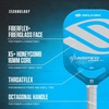 image:imageSelkirk Sport Amped Pickleball Paddles  Fiberglass  Polypropylene X5 Core  Allcourt pickleball racket with power and spin for all skill levelsBlue  Midweight
