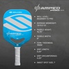 image:imageSelkirk Sport Amped Pickleball Paddles  Fiberglass  Polypropylene X5 Core  Allcourt pickleball racket with power and spin for all skill levelsBlue  Midweight