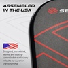 image:imageSelkirk Sport Amped Pickleball Paddles  Fiberglass  Polypropylene X5 Core  Allcourt pickleball racket with power and spin for all skill levelsJack Sock  Midweight