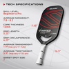 image:imageSelkirk Sport Amped Pickleball Paddles  Fiberglass  Polypropylene X5 Core  Allcourt pickleball racket with power and spin for all skill levelsJack Sock  Midweight