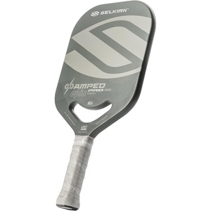 image:imageSelkirk Sport Amped Pickleball Paddles  Fiberglass  Polypropylene X5 Core  Allcourt pickleball racket with power and spin for all skill levelsPro Silver