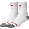 image:imageSelkirk Sport CourtLock Athletic Pickleball Socks  Quarter and Crew  Drifit athletic socks with podiatristdesigned compression zeroslide grip and strategic paddingQuarter  Red