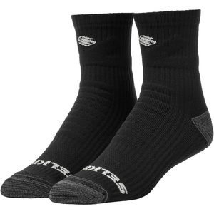 image:imageSelkirk Sport CourtLock Athletic Pickleball Socks  Quarter and Crew  Drifit athletic socks with podiatristdesigned compression zeroslide grip and strategic paddingQuarter  Gray