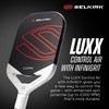 image:imageSelkirk Sport LUXX Control Pickleball Paddle  Carbon Fiber InfiniGritBlack