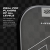 image:imageSelkirk Sport SLK Halo Pickleball Paddles  T700 Raw Carbon Fiber PaddleControl  Gray  2025