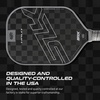 image:imageSelkirk Sport SLK Halo Pickleball Paddles  T700 Raw Carbon Fiber PaddleControl  Gray  2025
