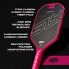 image:imageSelkirk Sport SLK Halo Pickleball Paddles  T700 Raw Carbon Fiber PaddlePower  Pink  2025
