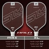image:imageSelkirk Sport SLK Halo Pickleball Paddles  T700 Raw Carbon Fiber PaddlePro  Red  2025