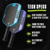 image:imageSelkirk Sport SLK Neo Pickleball Paddles Set of 2  Pickleballs  Sling BagBlue  Purple  Neo Raw Carbon