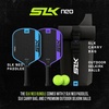 image:imageSelkirk Sport SLK Neo Pickleball Paddles Set of 2  Pickleballs  Sling BagBlue  Purple  Neo Raw Carbon