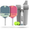 image:imageSelkirk Sport SLK Neo Pickleball Paddles Set of 2  Pickleballs  Sling BagPink  Slate Gray  Neo Fiberglass